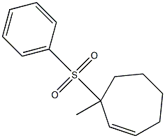 3-Methyl-3-(phenylsulfonyl)cycloheptene