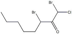 1-Chloro-1,3-dibromo-2-octanone|