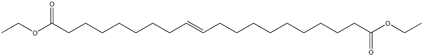 9-Icosenedioic acid diethyl ester,,结构式