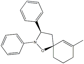 (3R,5S)-2,3-Diphenyl-7-methyl-1-oxa-2-azaspiro[4.5]dec-6-ene