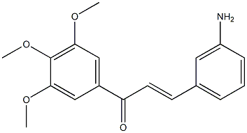 3-Amino-3',4',5'-trimethoxy-trans-chalcone
