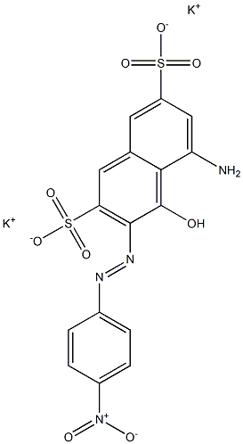 5-Amino-4-hydroxy-3-(p-nitrophenylazo)-2,7-naphthalenedisulfonic acid dipotassium salt