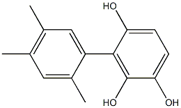 3-(2,4,5-Trimethylphenyl)benzene-1,2,4-triol