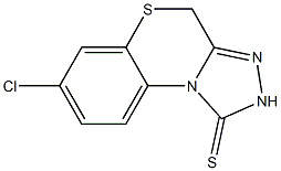 7-Chloro-2,4-dihydro-1H-[1,2,4]triazolo[3,4-c][1,4]benzothiazine-1-thione