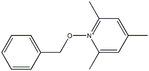 2,4,6-Trimethyl-1-(benzyloxy)pyridinium 结构式