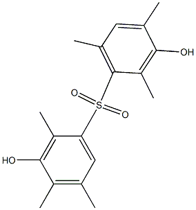 3,3'-Dihydroxy-2,2',4,4',5,6'-hexamethyl[sulfonylbisbenzene]