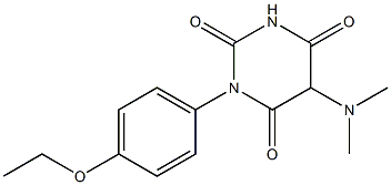 5-(Dimethylamino)-1-(p-ethoxyphenyl)barbituric acid|