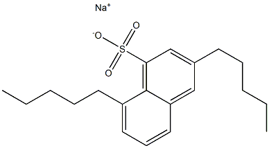 3,8-Dipentyl-1-naphthalenesulfonic acid sodium salt