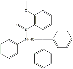 2-(Diphenylhydroxymethyl)-N-phenyl-6-methoxybenzenesulfinamide