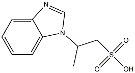 1-(1H-Benzimidazol-1-yl)-1-methylethane-2-sulfonic acid|