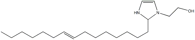 2-(8-Pentadecenyl)-4-imidazoline-1-ethanol Structure