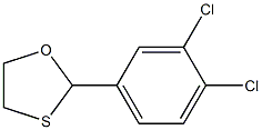 2-(3,4-Dichlorophenyl)-1,3-oxathiolane,,结构式