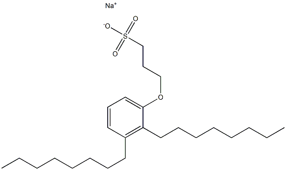 3-(2,3-Dioctylphenoxy)propane-1-sulfonic acid sodium salt