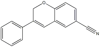 6-Cyano-3-(phenyl)-2H-1-benzopyran