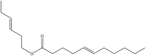 5-Undecenoic acid 3-hexenyl ester Structure