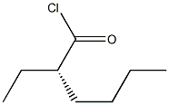 [S,(+)]-2-Ethylhexanoyl chloride Struktur