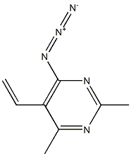 5-Vinyl-2,4-dimethyl-6-azidopyrimidine