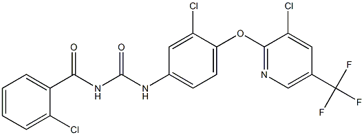 1-(2-Chlorobenzoyl)-3-[4-[(3-chloro-5-trifluoromethyl-2-pyridinyl)oxy]-3-chlorophenyl]urea