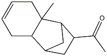 2-Acetyl-8a-methyl-1,2,3,4,4a,5,8,8a-octahydro-1,4-methanonaphthalene,,结构式