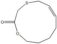  1-Oxa-4-thia-6-cycloundecen-2-one