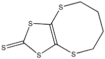 4,5-(Tetramethylenebisthio)-1,3-dithiol-2-thione 结构式