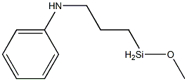 Methoxy[3-(phenylamino)propyl]silane,,结构式