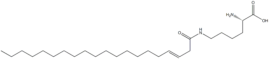 N6-(3-Icosenoyl)lysine,,结构式