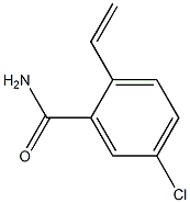 2-Ethenyl-5-chlorobenzamide 结构式