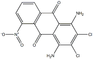  1,4-Diamino-2,3-dichloro-5-nitroanthraquinone