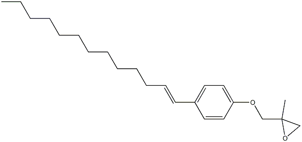  4-(1-Tridecenyl)phenyl 2-methylglycidyl ether