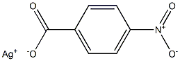 4-Nitrobenzoic acid silver(I) salt,,结构式
