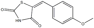  Dihydro-5-(4-methoxybenzylidene)thiazole-2,4-dione