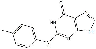 2-(4-Methylphenylamino)-9H-purin-6(1H)-one|