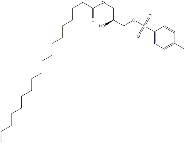 [S,(+)]-Glycerin 1-stearate 3-(p-toluenesulfonate) Struktur
