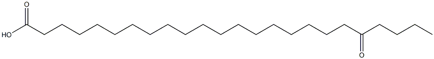 20-オキソテトラコサン酸 化学構造式