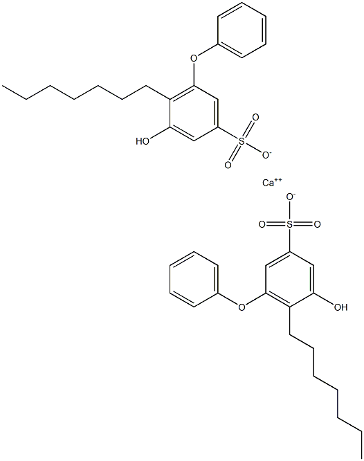 Bis(5-hydroxy-6-heptyl[oxybisbenzene]-3-sulfonic acid)calcium salt|