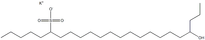 20-Hydroxytricosane-6-sulfonic acid potassium salt