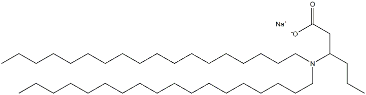 3-(Dioctadecylamino)hexanoic acid sodium salt