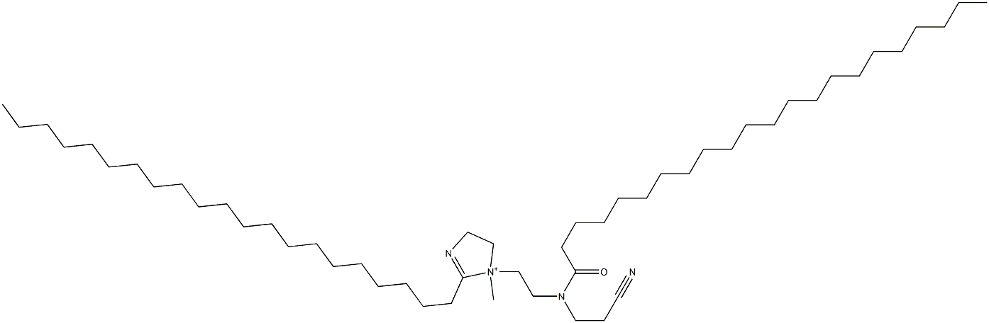 1-[2-[(2-Cyanoethyl)(1-oxodocosyl)amino]ethyl]-2-henicosyl-4,5-dihydro-1-methyl-1H-imidazol-1-ium