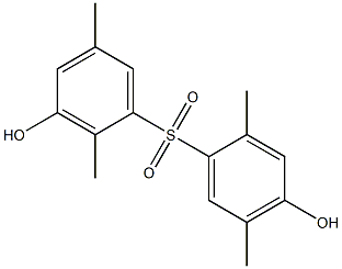 3,4'-Dihydroxy-2,2',5,5'-tetramethyl[sulfonylbisbenzene]