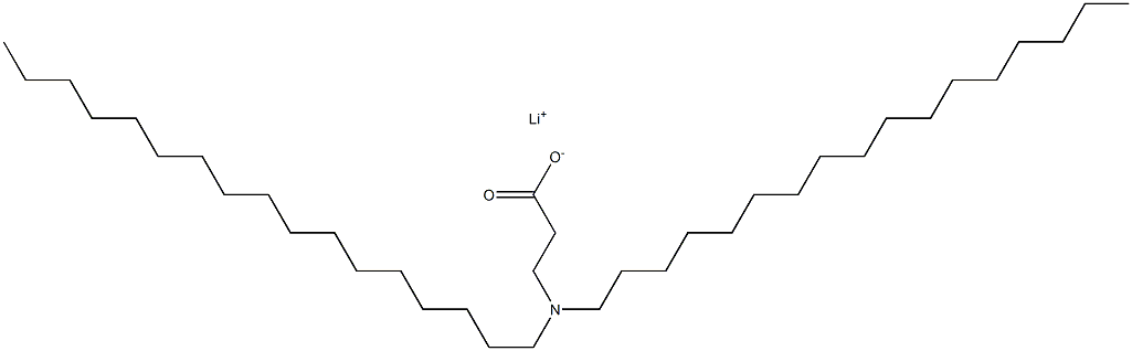 3-(Diheptadecylamino)propanoic acid lithium salt