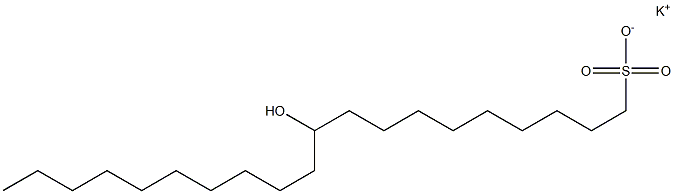  10-Hydroxyicosane-1-sulfonic acid potassium salt