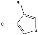 4-Bromo-3-chlorothiophene Struktur