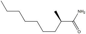 [R,(-)]-2-Methylnonanamide Struktur