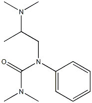 1,1-Dimethyl-3-[2-(dimethylamino)propyl]-3-phenylurea Structure