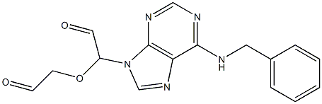 2'-[6-(Benzylamino)-9H-purin-9-yl](2,2'-oxybisacetaldehyde)|