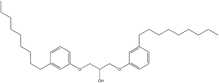 1,3-Bis(3-nonylphenoxy)-2-propanol Structure