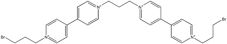 1,1''-(1,3-Propanediyl)bis[1'-(3-bromopropyl)-4,4'-bipyridinium]