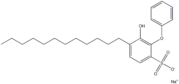  6-Hydroxy-5-dodecyl[oxybisbenzene]-2-sulfonic acid sodium salt