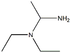 1-(ジエチルアミノ)エタンアミン 化学構造式